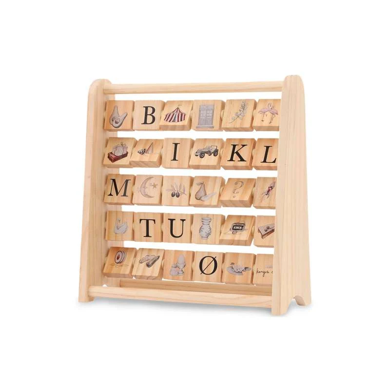 Konges Sløjd Bedding - ABC Frame - FSC (ASTM Certified)