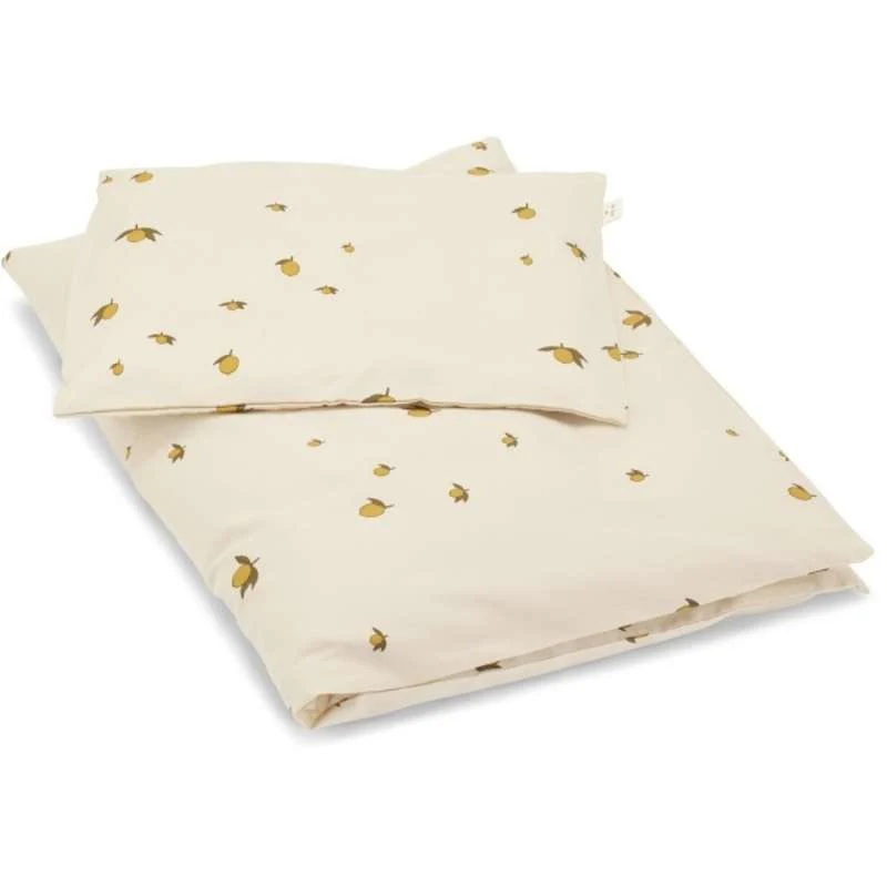 Водоустойчив Konges Sløjd Baby bedding GOTS (70x100 cm) - LEMON