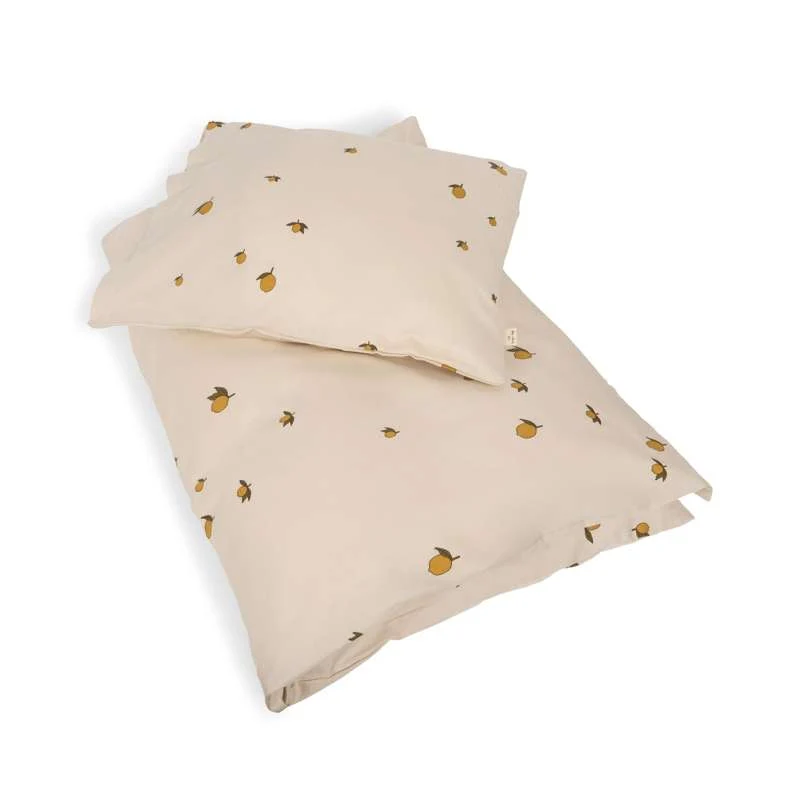 Konges Sløjd Bedding - GOTS - Adult - Lemon Toddlers