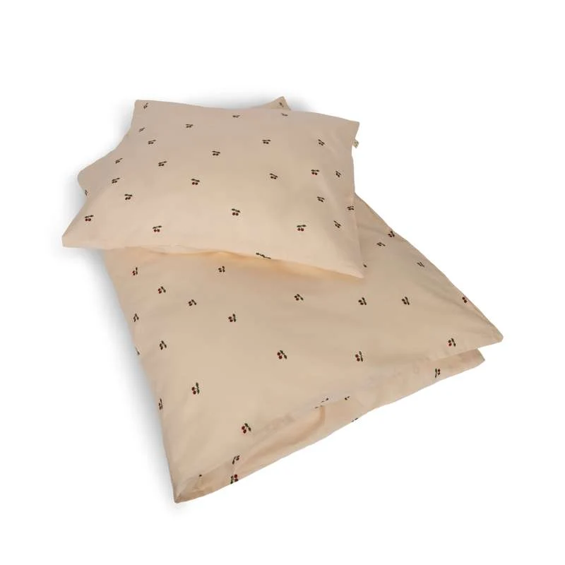 Konges Sløjd Bedding - GOTS - Junior - Cherry Matching Pillowcase