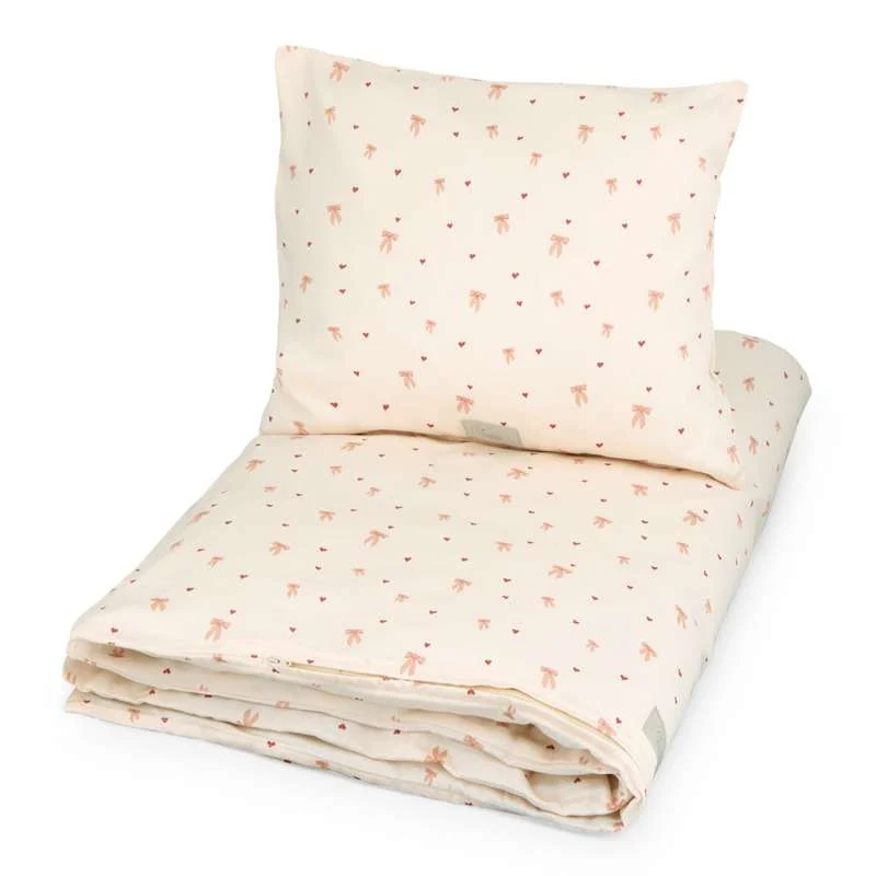 Playful Cam Cam Copenhagen Bedding - Baby - GOTS - Bows