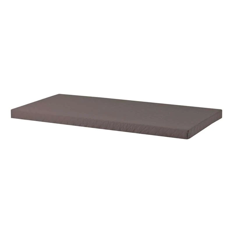 Hoppekids Quiltet Betræk til Madras - 12 cm. - Flere Størrelser - Granite Grey