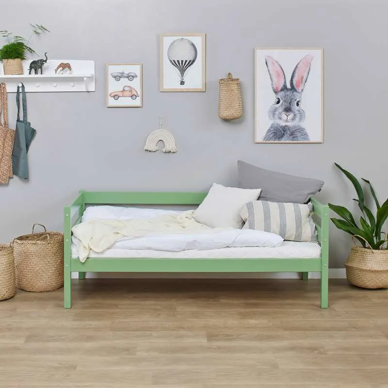 Hoppekids ECO Comfort - Junior bed - 70x160 cm. - Pale Green