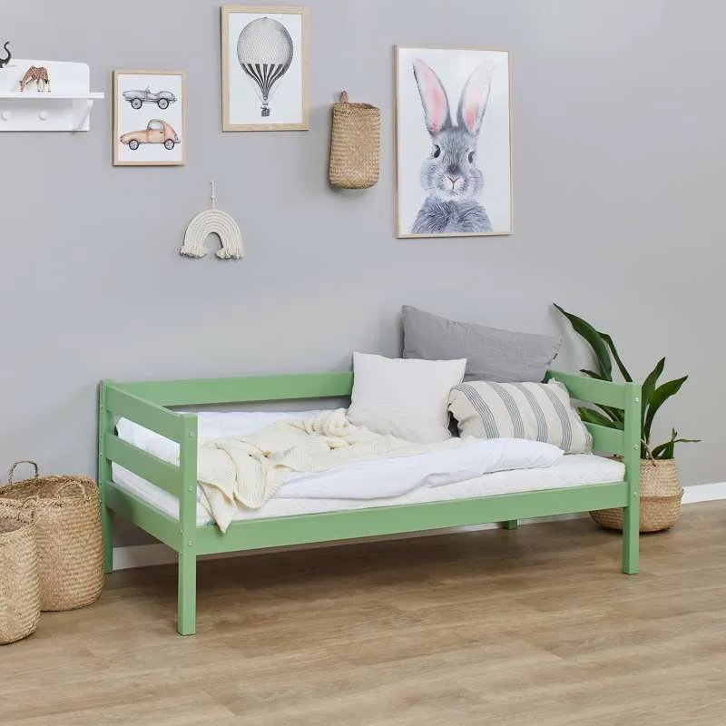 Hoppekids ECO Comfort - Junior bed - 70x160 cm. - Pale Green