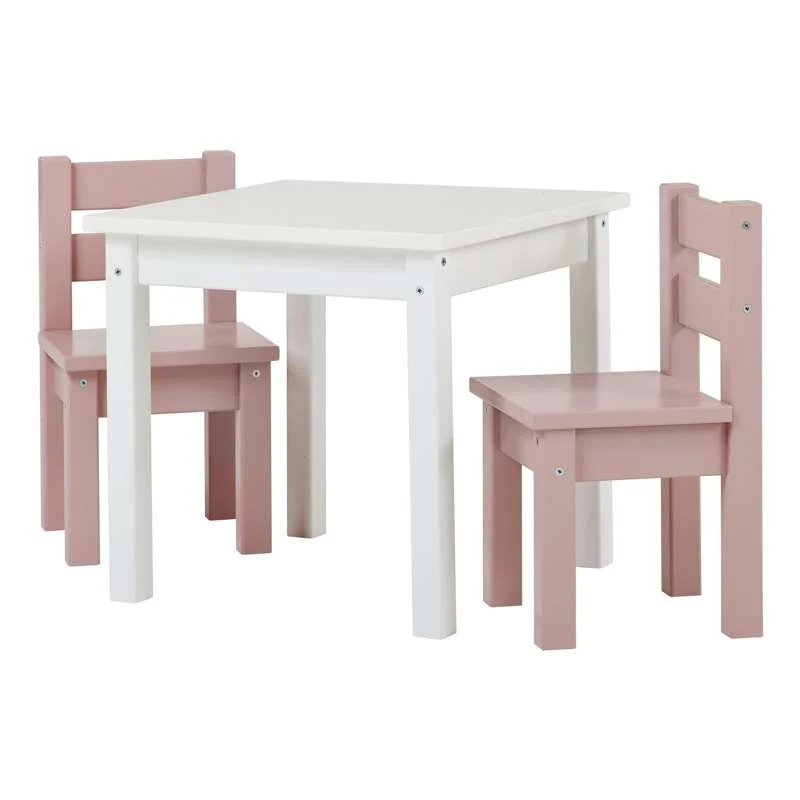 Hoppekids MADS Børnestol - Pale Rose Pastel Blue
