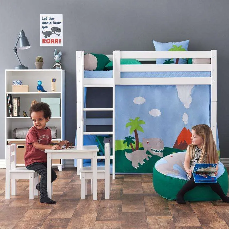Заоблен за безопасност Hoppekids MADS children's table - White