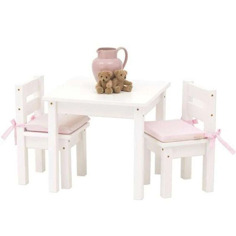 Заоблен за безопасност Hoppekids MADS children's table - White