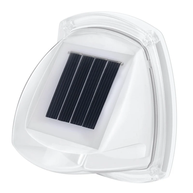 Соларна LED стенна лампа 8.5X9 см топло бяла светлина | AurixLight 2