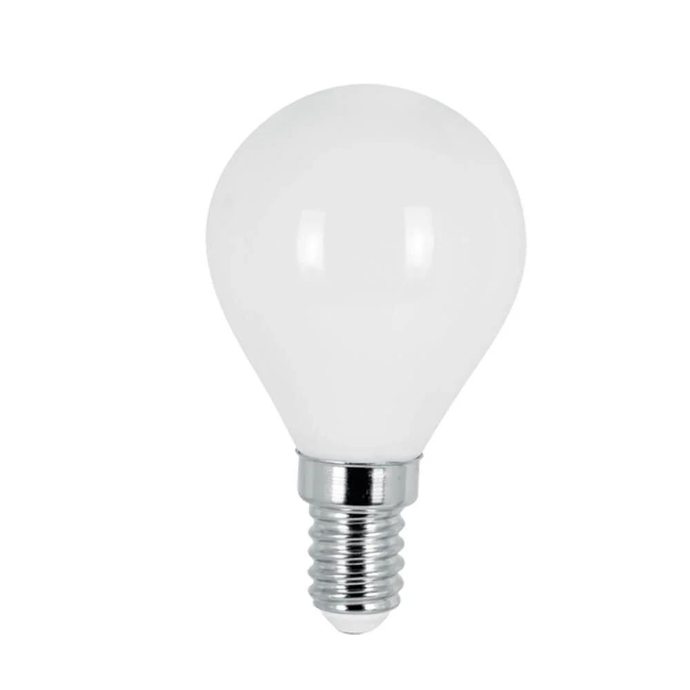 LED филамент лампа VIVALUX FLICK OPAL LED ∙ GFO45 ∙ 4W ∙ 400LM ∙ E14 ∙ 4000K