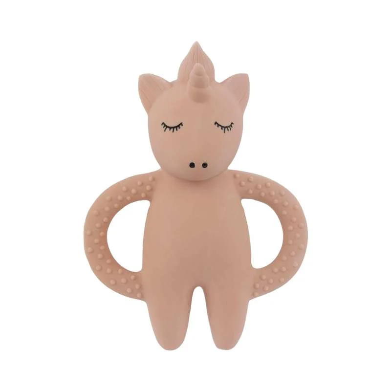 Konges Sløjd Teething ring - Unicorn - Rose Adjustable Intensity