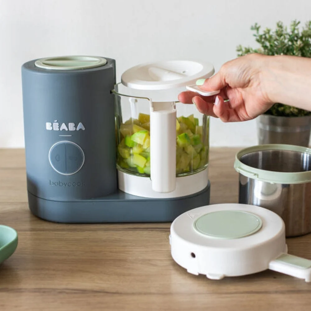 Beaba Babycook® Neo 4 в 1 блендер и готварска печка Минерално сиво