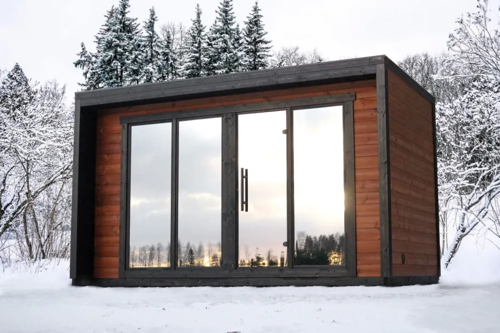 Leil® Patio L - āra pirts 5 personām Stainless Steel Bronze