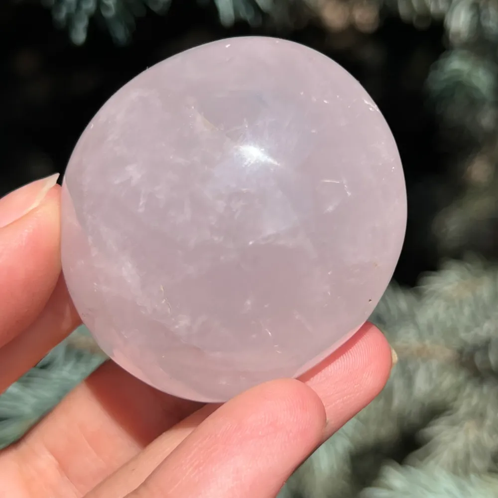 Palmstone перлено син кварц от Мадагаскар, слънчоглед m3