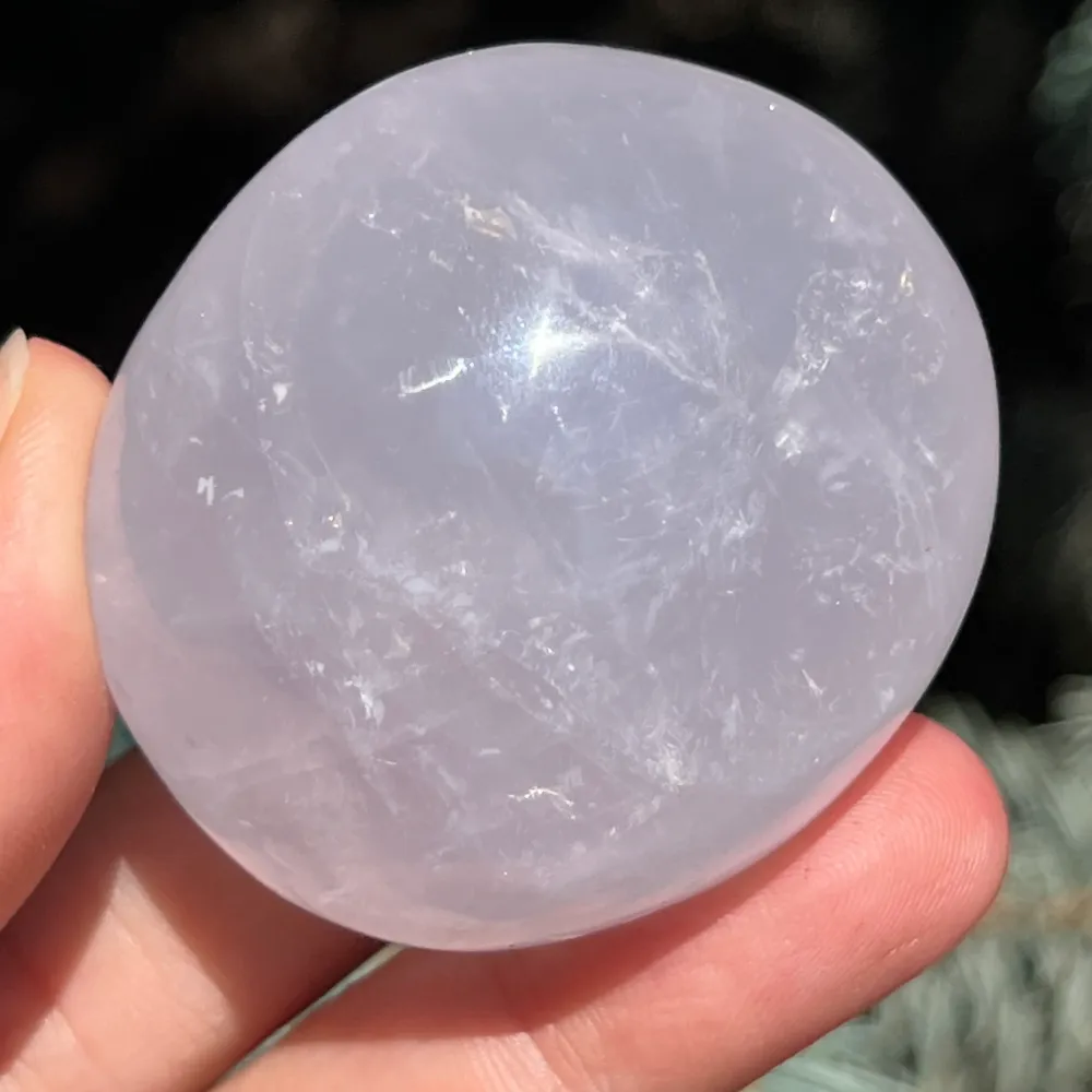 Palmstone Pearl Blue Quartz от Мадагаскар, Sunflower m1
