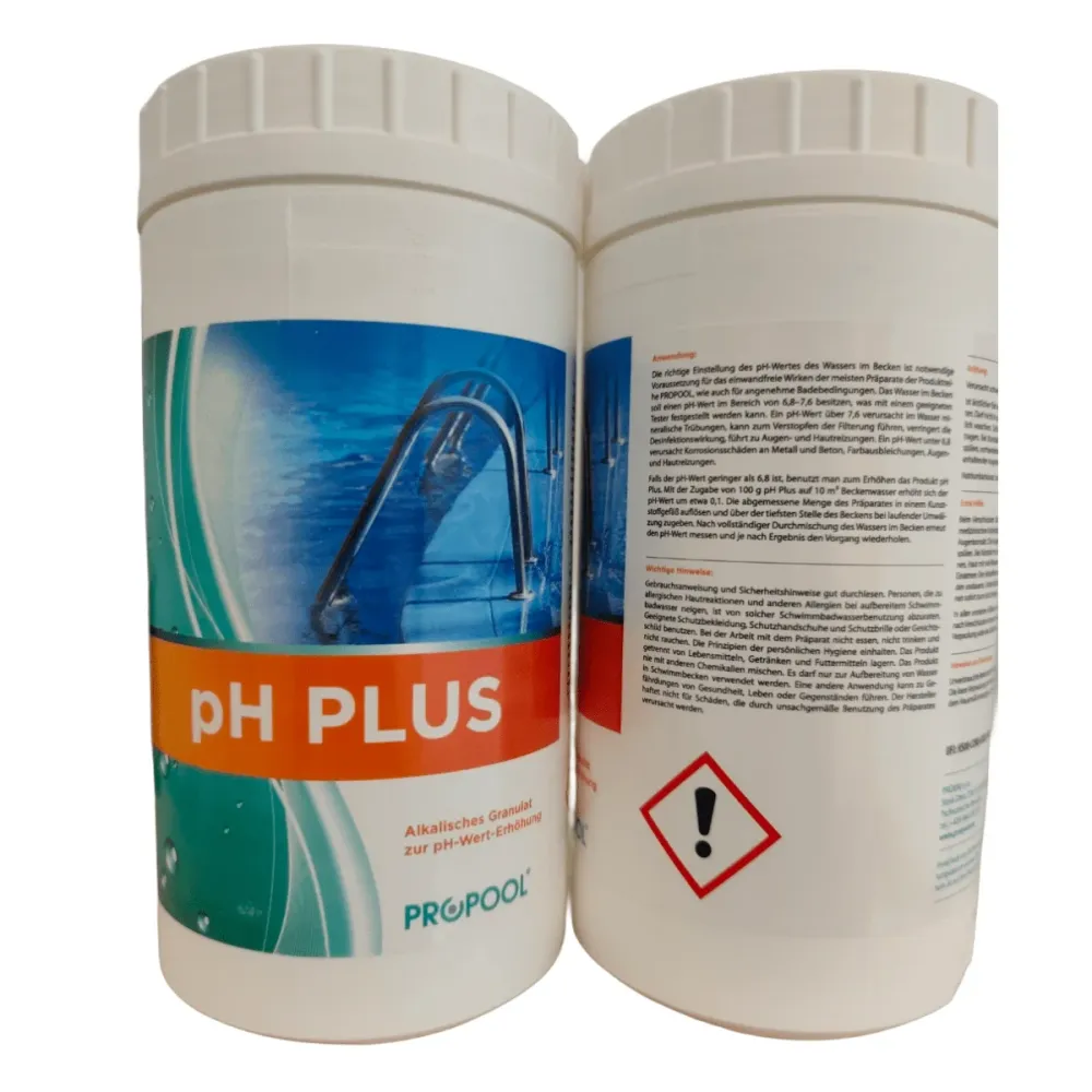 pH plus гранули 1 кг за басейн