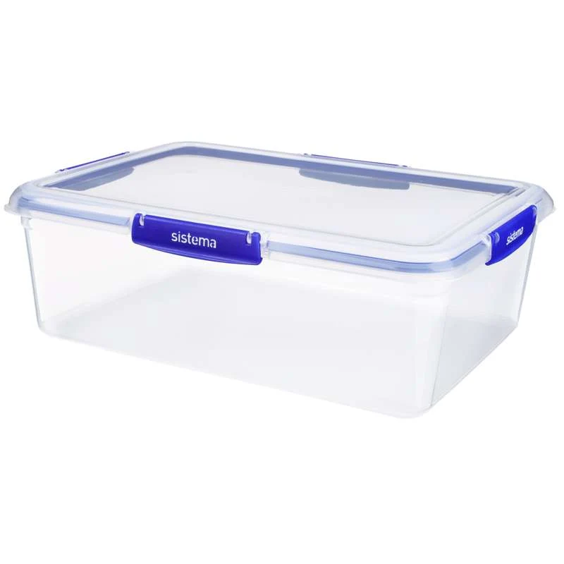 Sistema Food storage - Clip It Plus - Rectangle - 7.5L - Сапфир