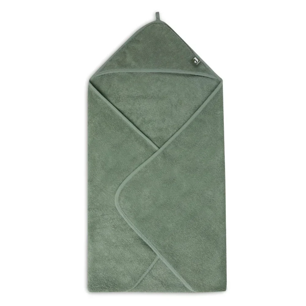 Jollein бебешка кърпа за баня Ash Green 75x75cm
