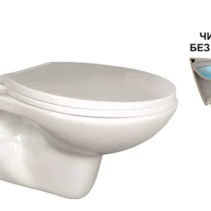 Rimless конзолна тоалетна ICC 5335 Rimless