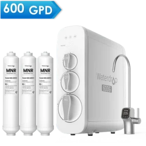600 GPD Система за обратна осмоза с бърз поток - Waterdrop G3P600-MNR35