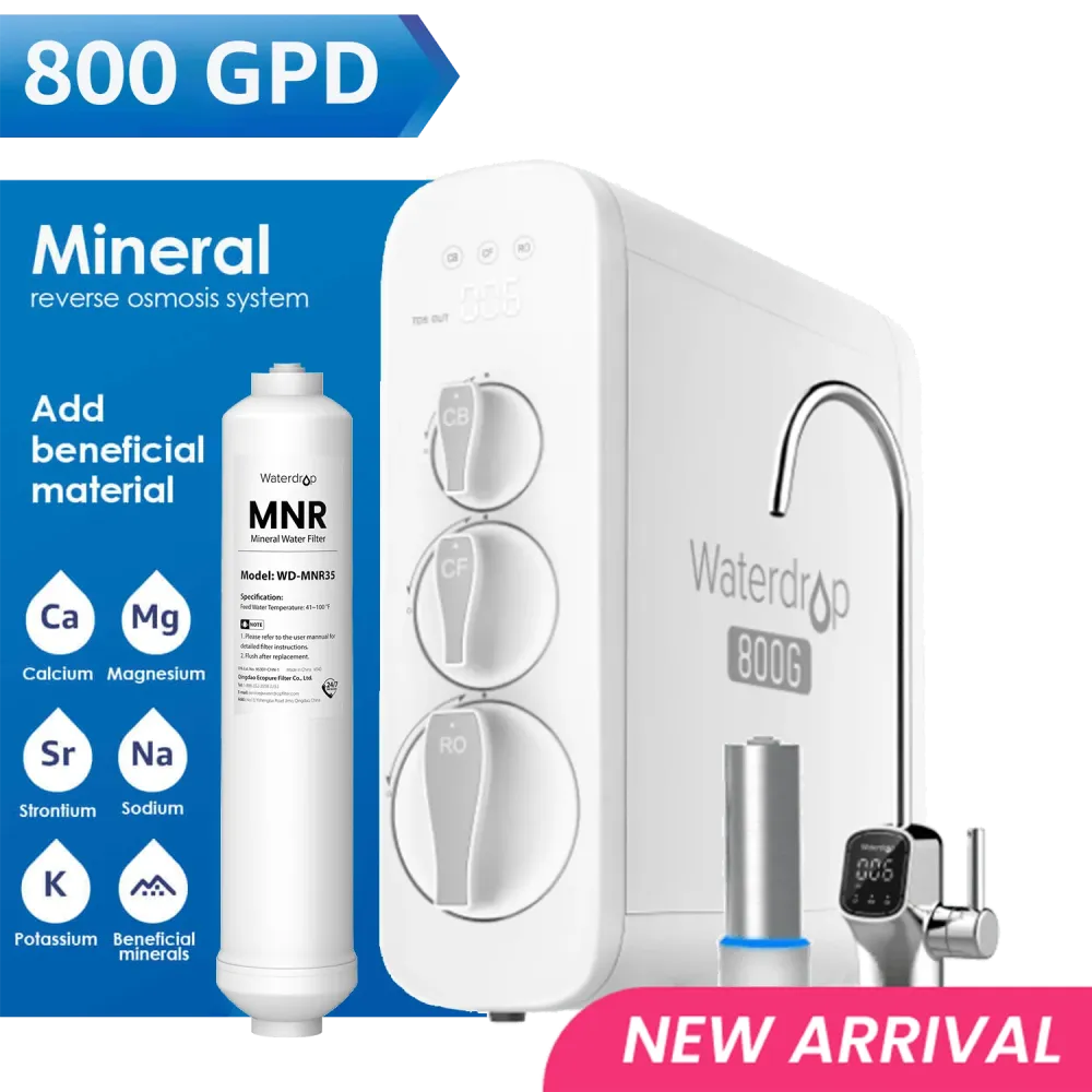 Waterdrop G3P800 система за реминерализация RO