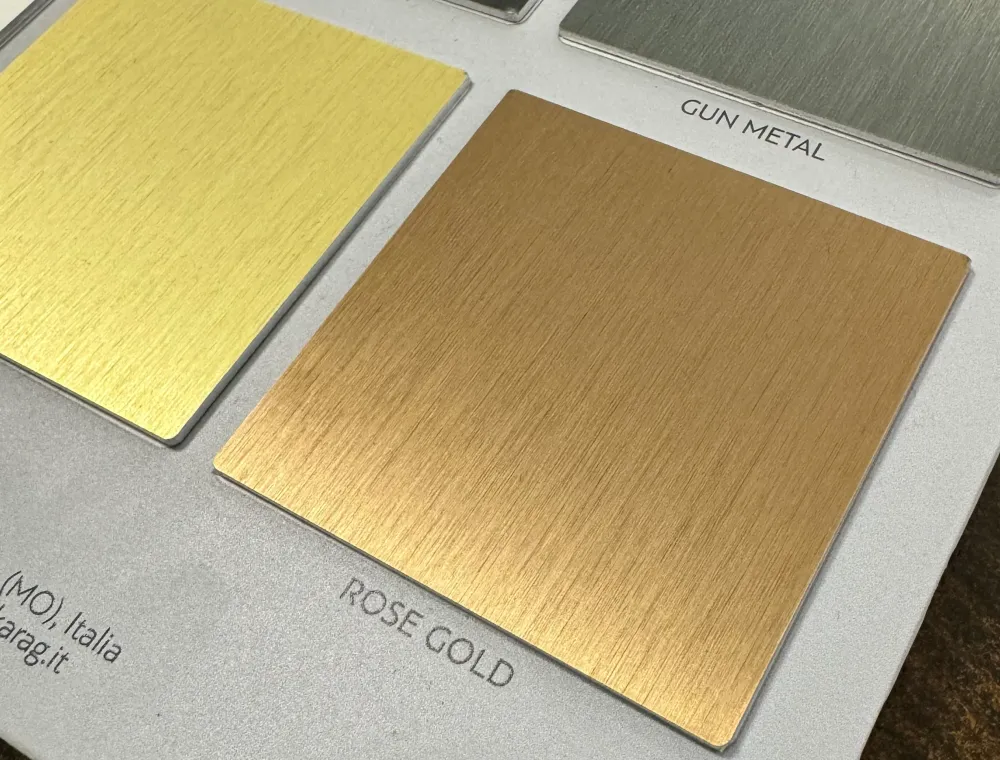 Walkin 1 Rose Gold - 120х200 см. - драскано розово злато