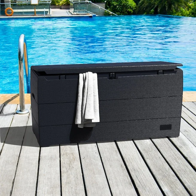 Кутия за съхранение Duramax Durabox 270L, тъмно сива