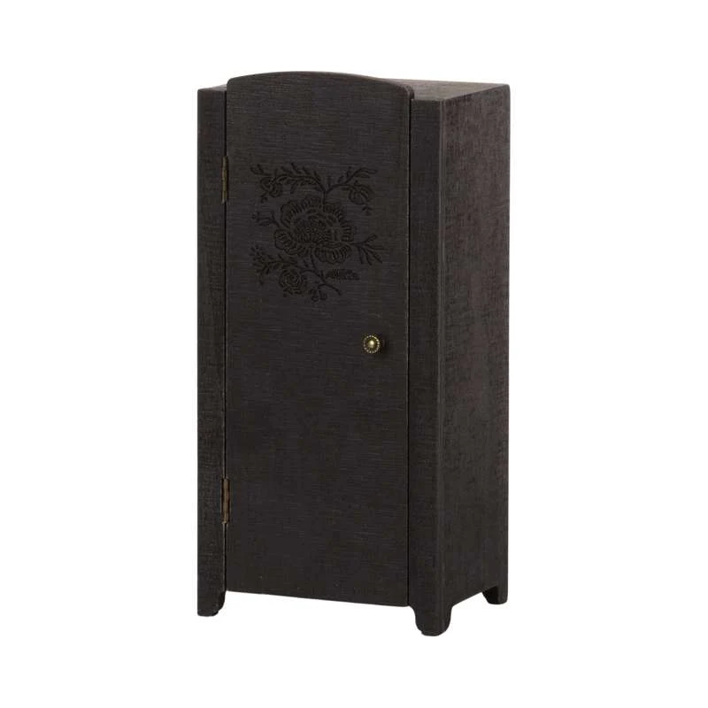 Ръчно Изработен Maileg Miniature Cabinet - Anthracite