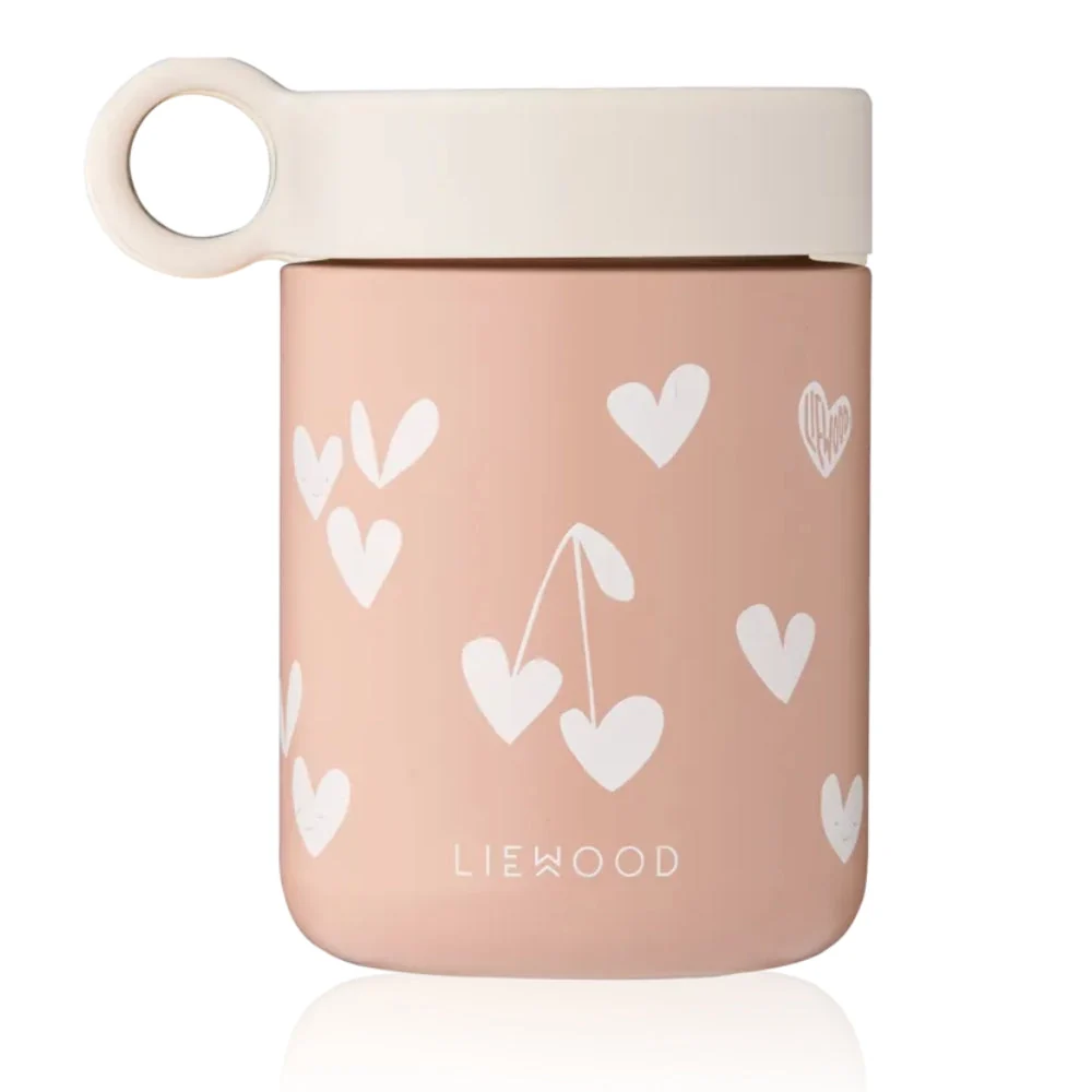 Liewood детски термос за обяд Kiani Sweethearts / Pale Tuscany 250ml