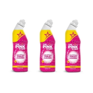 Pink Stuff - 3x 750 мл - Чудо тоалетно почистващо средство - ЧУДО почистващ препарат - Чудото на почистването