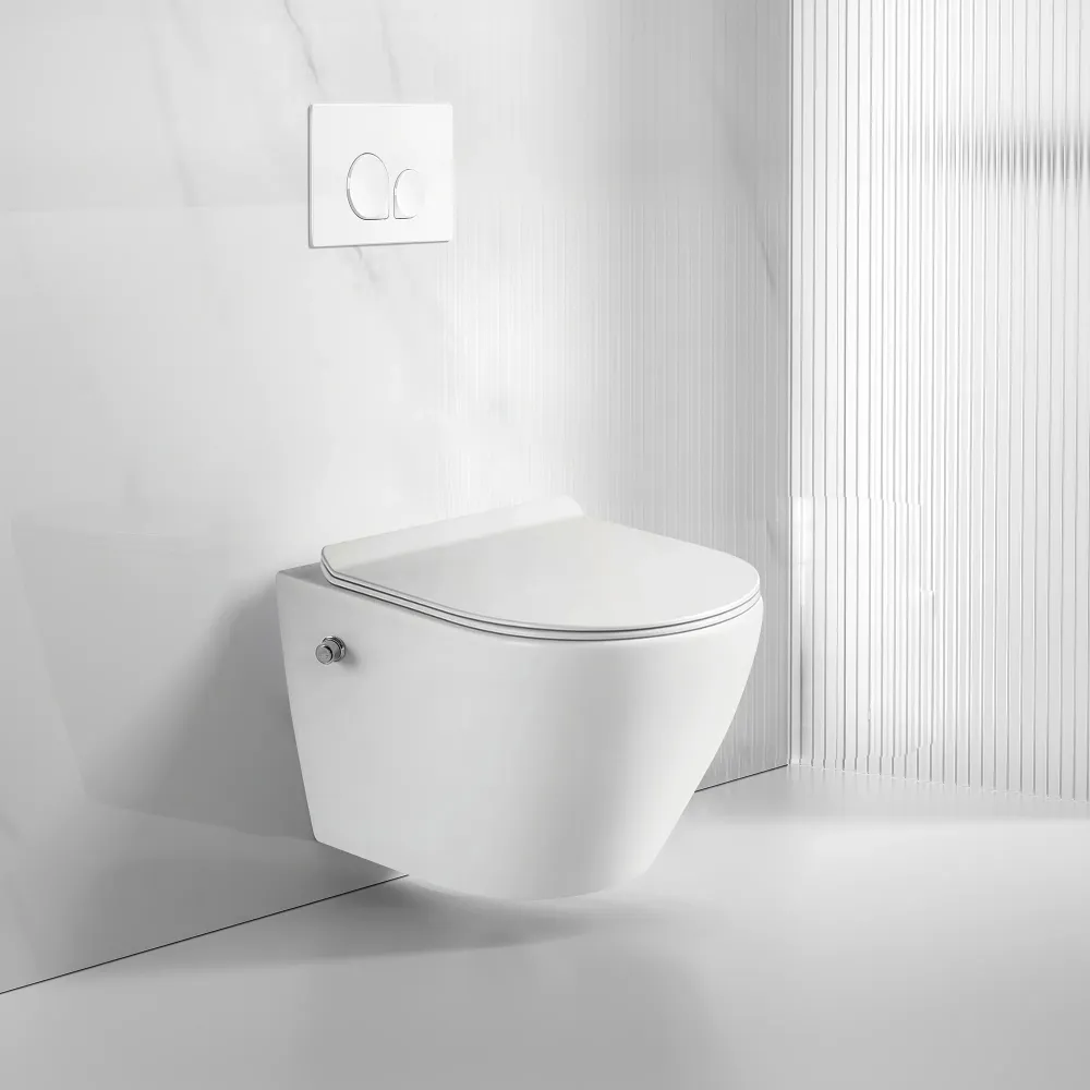 Tornado конзолна тоалетна 4937W BIDET с биде и вграден смесител
