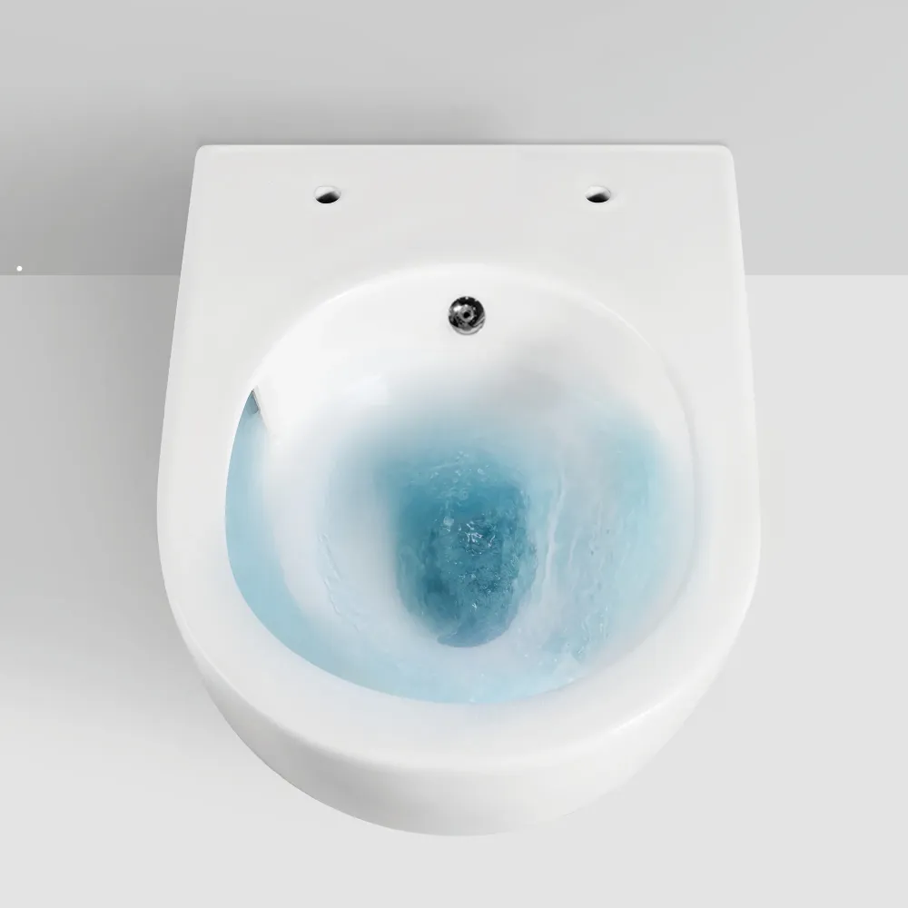 Tornado конзолна тоалетна 4937W BIDET с биде и вграден смесител