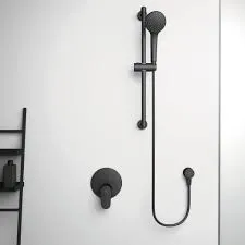 Душ с тръбно окачване и едно функционален ръчен душ ф100 Idealrain Soft BD142XG