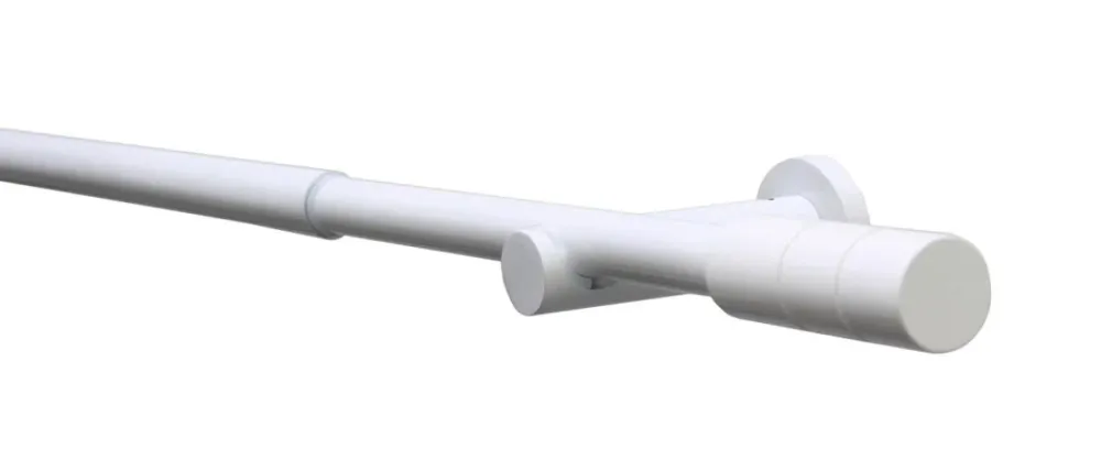 РАЗТЕГАЕМ КОРНИЗ КРИТ 120-210СМ БЯЛ
