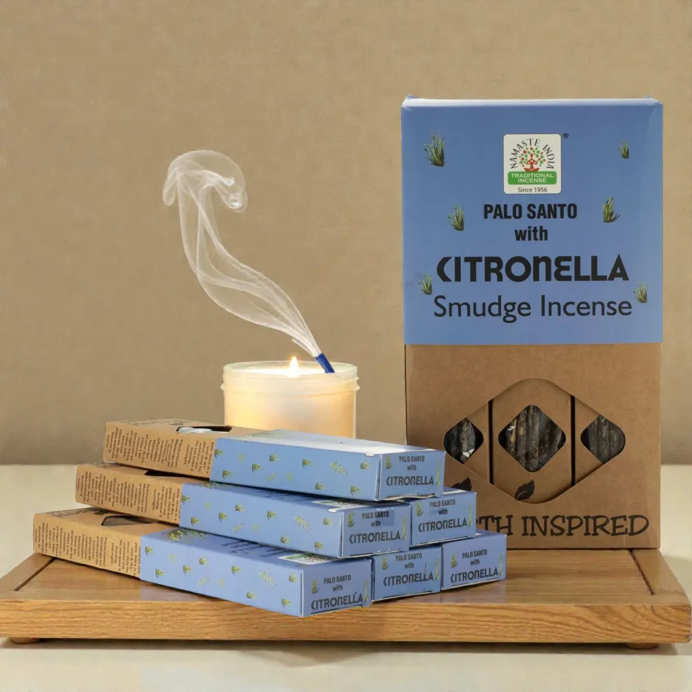 Ароматни пръчици за почистване с вдъхновение от Земята – Цитронела