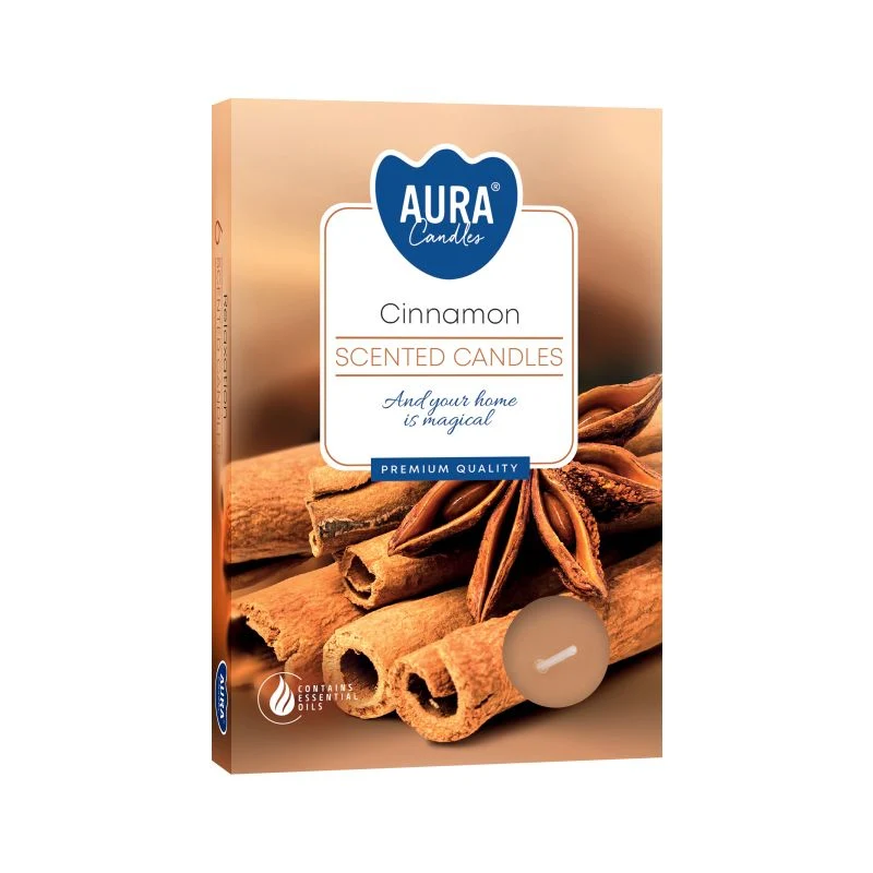 Чаени свещи с аромат на канела