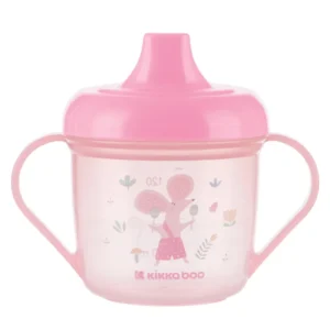 Чаша с твърд накрайник 150мл Forest Party Pink
