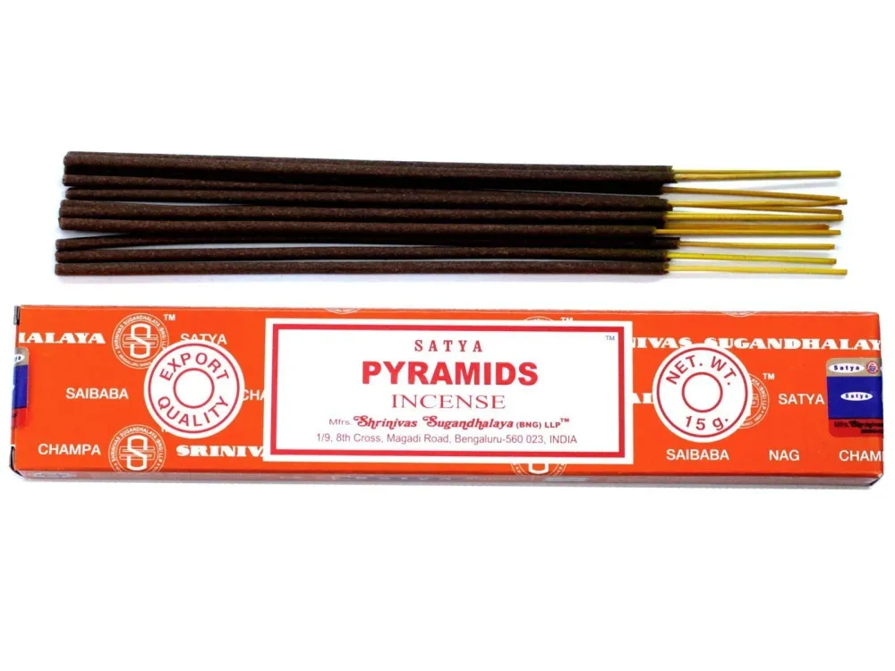 Пирамидални пръчици за ароматизиране 15g Satya