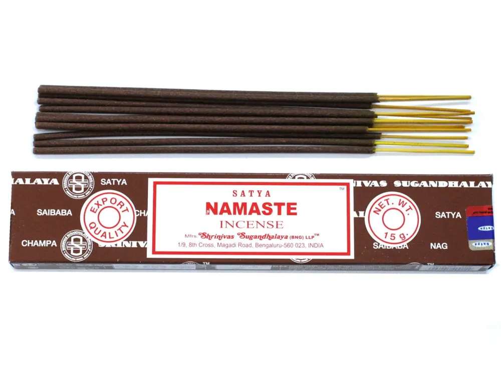 Благовонни пръчици Намасте 15g Satya