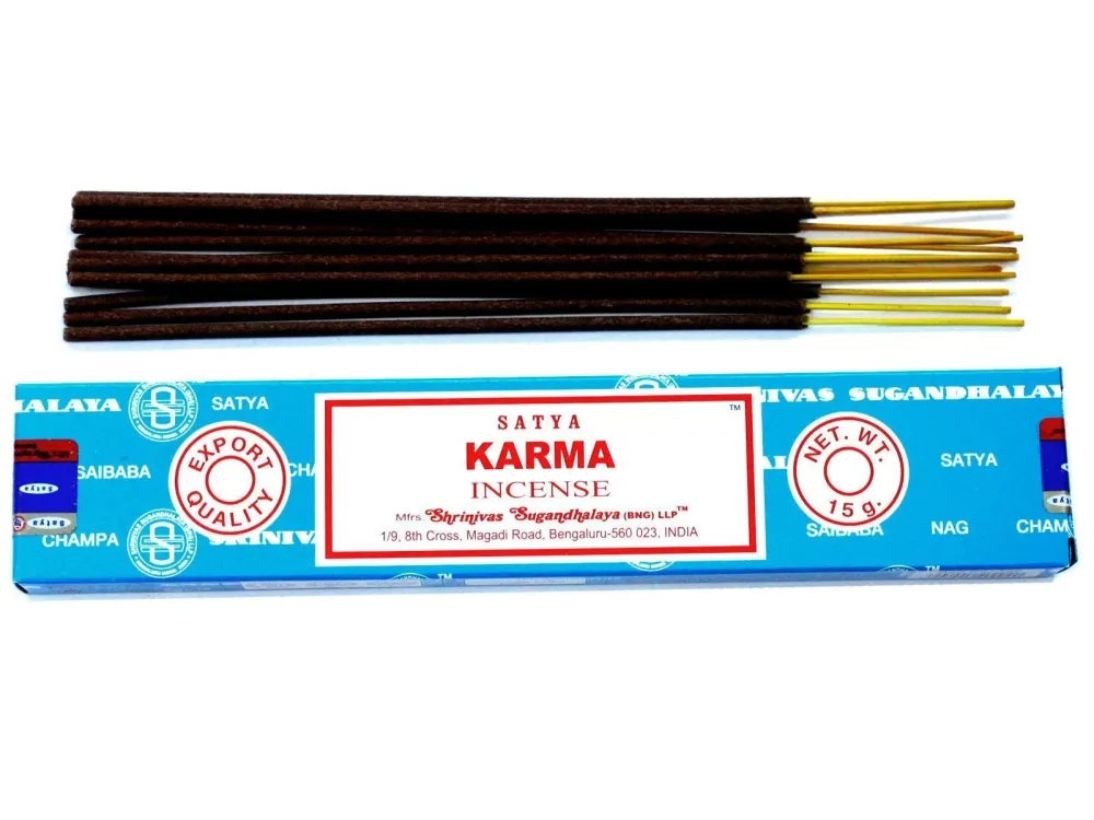 Благовония пръчици Карма 15g Satya
