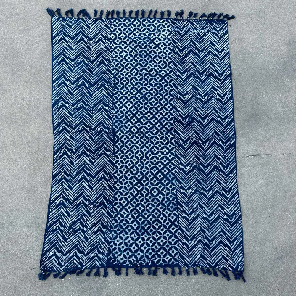 Индиго одеяло 170x120см Namoona Waves