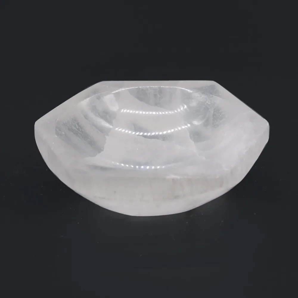 Селенитова шестоъгълна купа, 10 cm