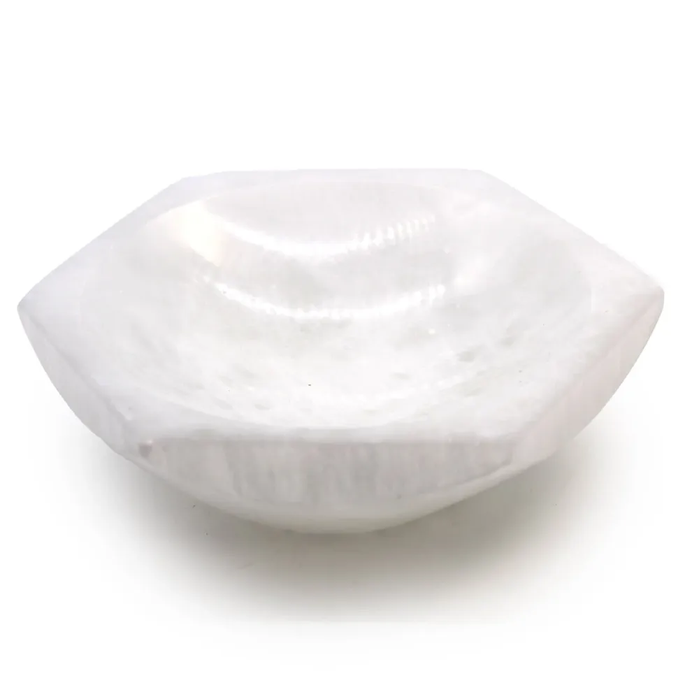Селенитова купа, шестоъгълник 15 cm