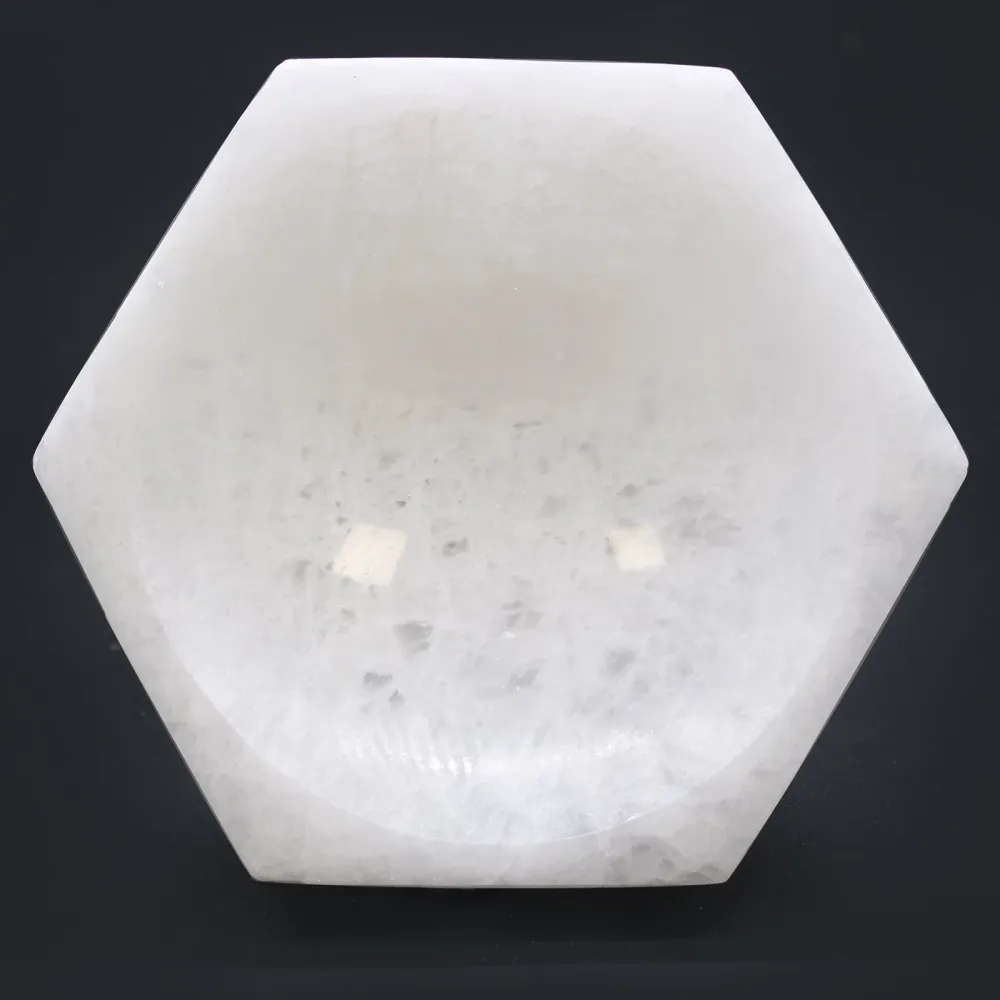 Селенитова купа, шестоъгълник 15 cm