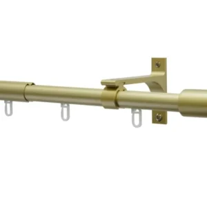 КОРНИЗ ТАСОС РАЗТЕГАЕМ 190-360 СМ ЗЛАТО