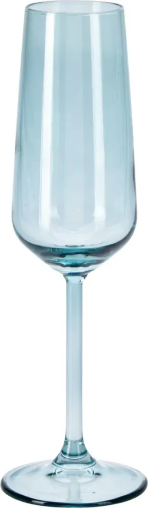 ЧАША ЗА ШАМПАНСКО 195ML 45X226MM СИН