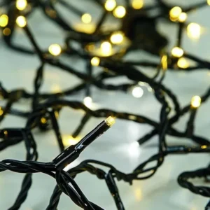 ЛАМПИЧКИ ТОП МРЕЖА,240LED 3MM,36V,ЗЕЛ.КАБЕЛ,216WW +24CW СВЕТЛИНА
