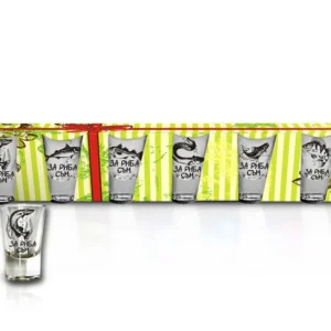 4016 : К-Т ОТ 6 БР ШОТОВЕ, 3,5 CL, „ЗА РИБА СЪМ”