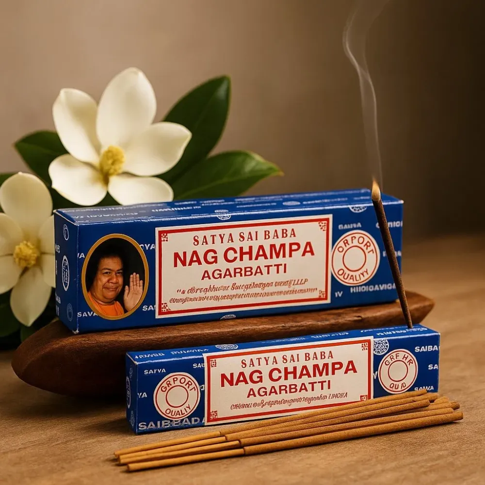 Наг Чампа пръчици за ароматизиране 40g, Satya Sai Baba