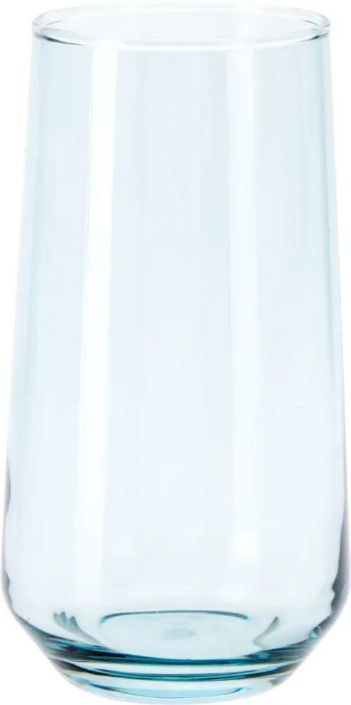 ЧАША СТЪКЛО 470ML 65XH150MM СИН