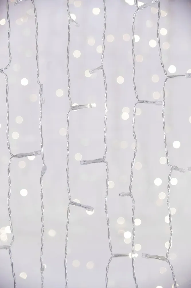 ЛАМПИЧКИ ЗАВЕСА,500 FLASH LED,31V АДАПТОР,КОНЕКТОР,W,250 x 300cm, IP44